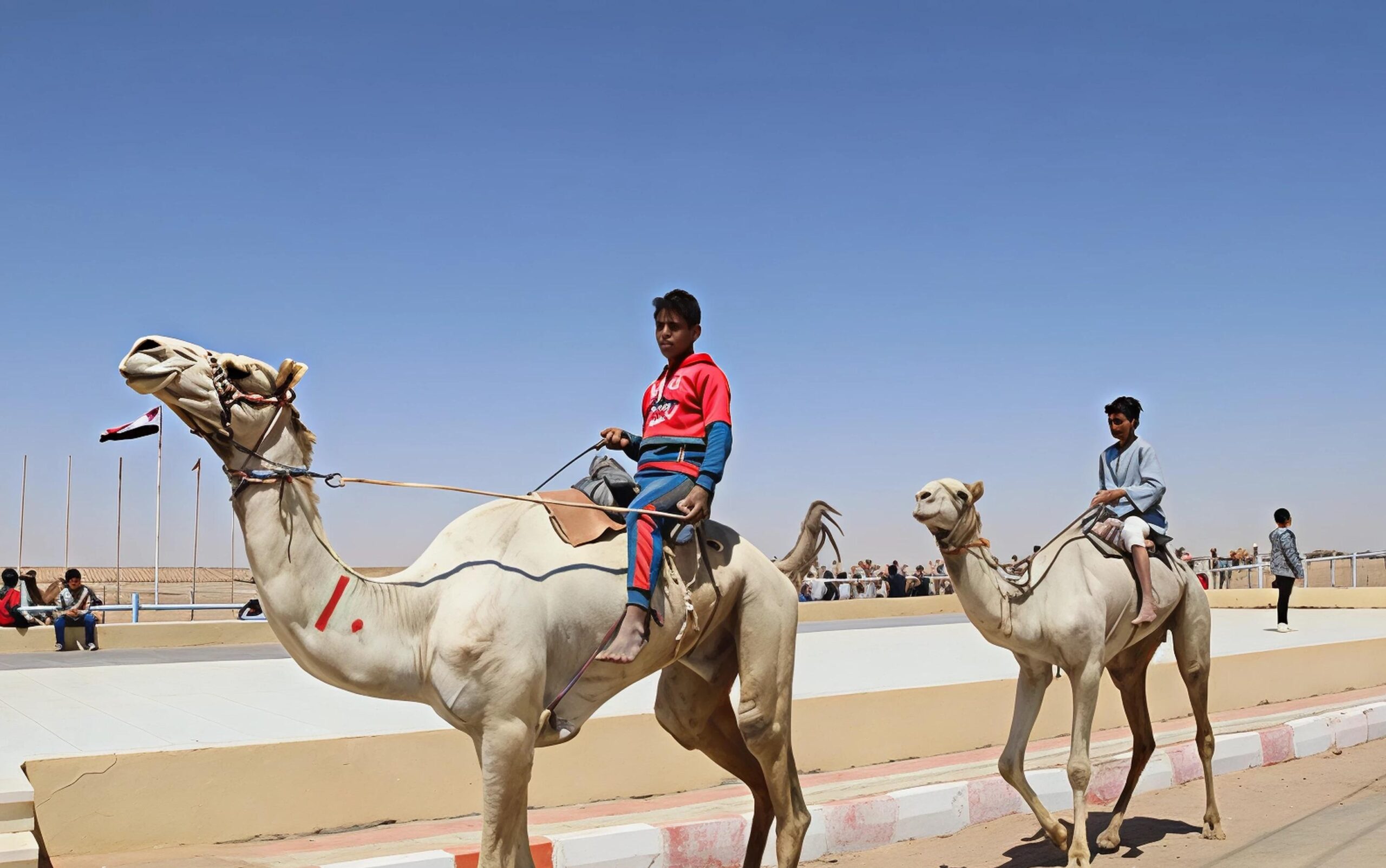 مصر: ختام فعاليات سباق الهجن ب الوادي الجديد