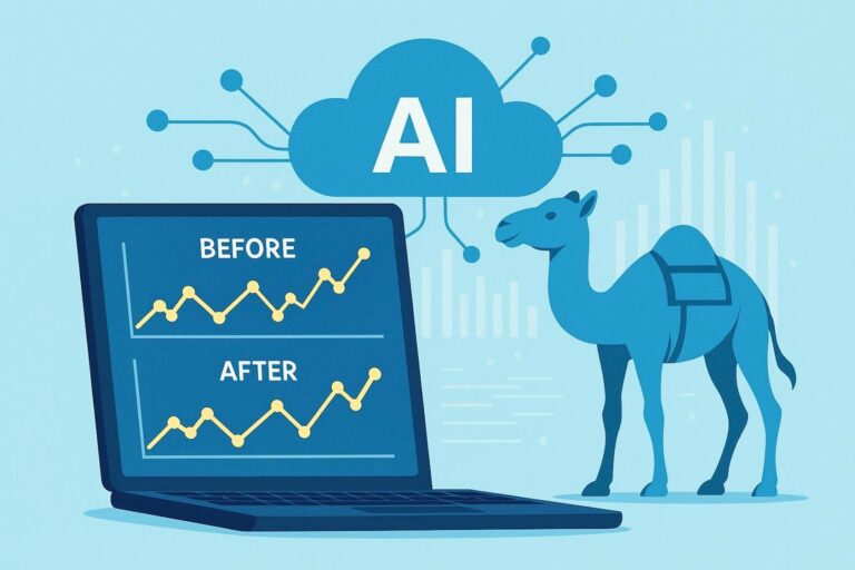 الإبل في عيون الذكاء الاصطناعي