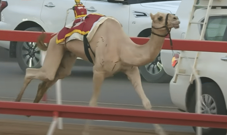 "ملبّي" يتصدر مشهد اللقايا بأفضل توقيت في خامس أيام مهرجان العين لسباقات الهجن 2025