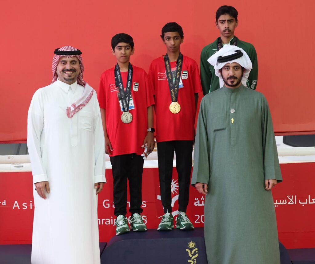 عمير الراشدى والد البطل الذهبي: هذا ولد الإمارات وحقق إنجازاً يليق بدعم قيادتنا الرشيدة