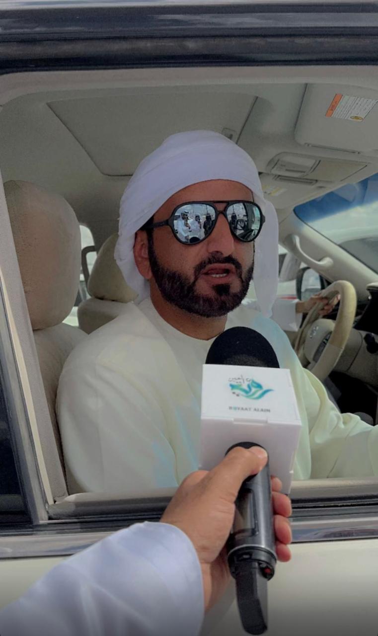 خلف بن ساري بن بلوش المزروعي:  شكراً لقيادتنا الرشيدة على نجاح وتميز مهرجان الروضة لسباقات الهجن