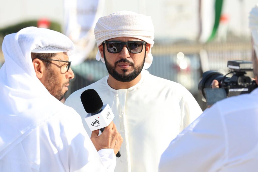 فرحة في ميدان الوثبة… النعيمي يرفع شكره للشيوخ بعد فوز النايد في جائزة زايد الكبرى