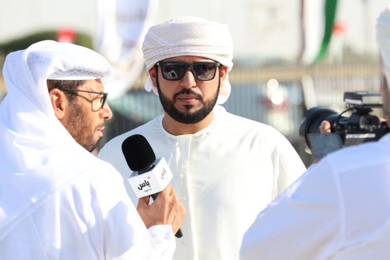 فرحة في ميدان الوثبة… النعيمي يرفع شكره للشيوخ بعد فوز النايد في جائزة زايد الكبرى