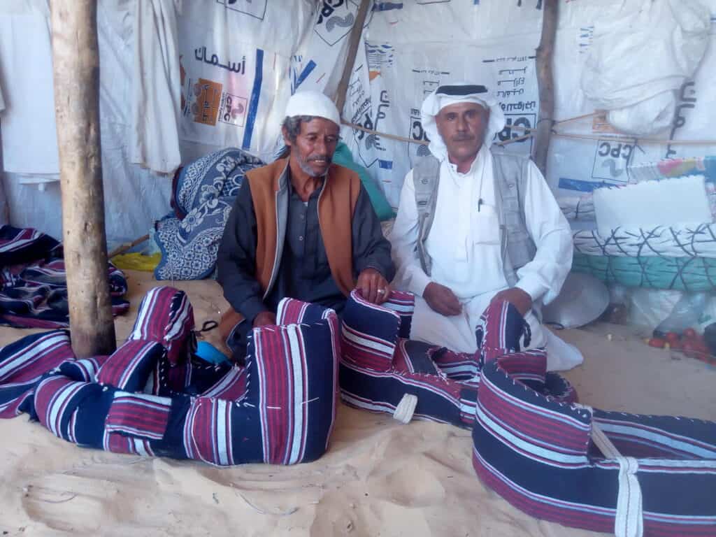 من قماشٍ بسيط إلى مجدٍ يعتلي ظهور المطايا… حكاية "حوايا" أبو شوكان