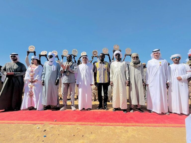 مهرجان اتحاد الإمارات لسباقات الهجن في تشاد يحقق نجاحا لافتا